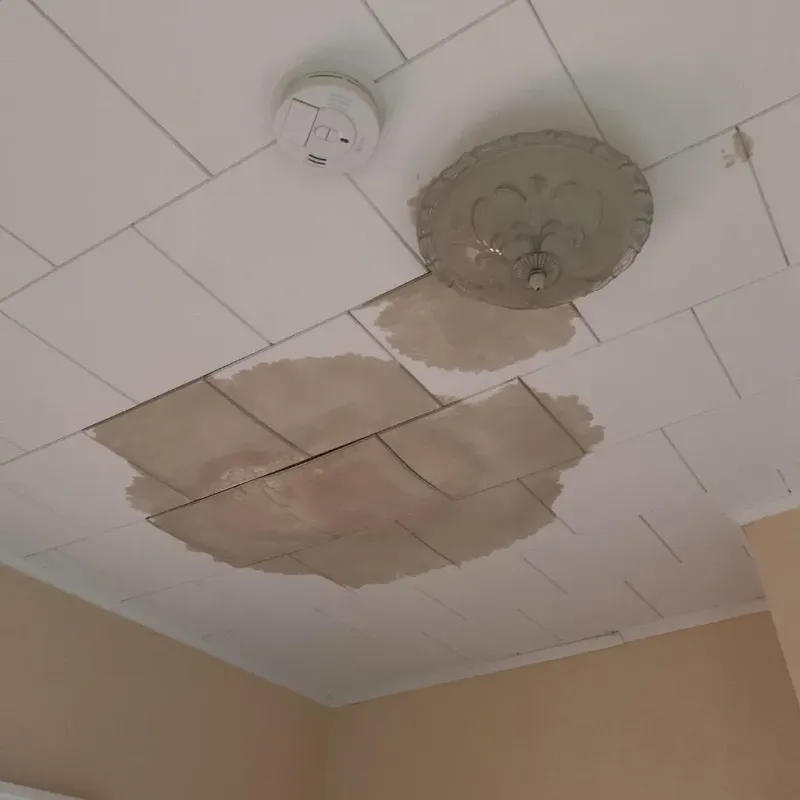 Ceiling Water Damage Repair in Hobart, OK