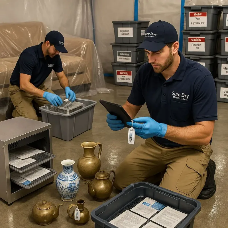 Content Protection and Restoration process in Hobart, OK