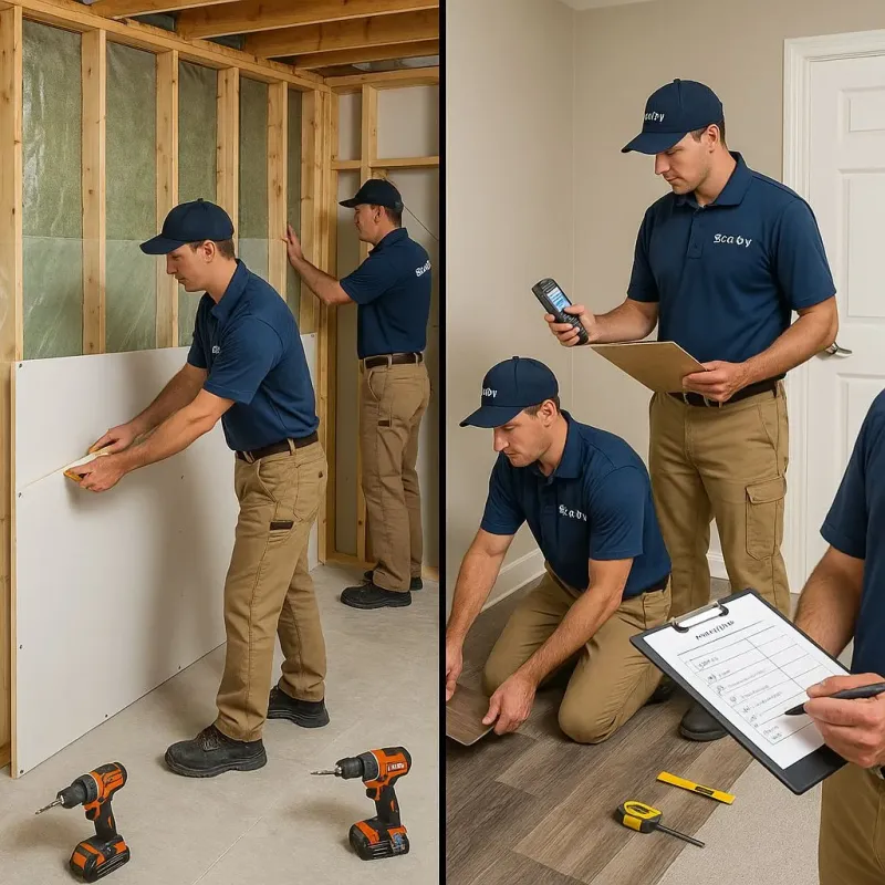 Repairs and Reconstruction process in Hobart, OK